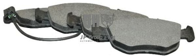 JP GROUP 1563602119 -  Комплект тормозных колодок, дисковый тормоз